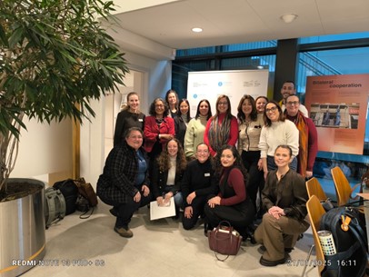 Representatives from the Commission, Foundation for Social Welfare services as well as representative from KUN Diversity and Equality Norway, Rachel Eapen Paul and a representative from the Ministry of Justice Iceland.